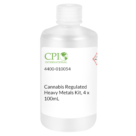 Cannabis Regulated Heavy Metals Kit, 4 x 100mL